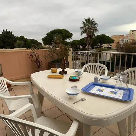 La Terrasse De Apartamento Gruissan